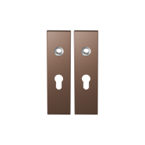 GPF1115.A2 kortschild rechthoekig PC55 Bronze blend