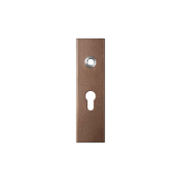 GPF1115.A2L kortschild rechthoekig PC55 linksdraaiend Bronze blend
