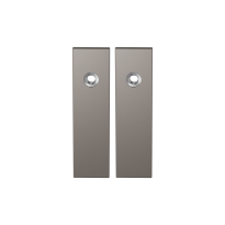 GPF1115.A3 kortschild rechthoekig blind Mocca blend