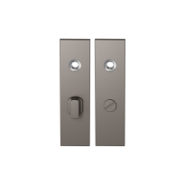 GPF1115.A3 kortschild rechthoekig WC63/8 grote knop Mocca blend