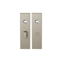 GPF1115.A4 kortschild rechthoekig WC57/5 grote knop Champagne blend