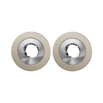 GPF1140.A4 Minimalistische Rozet Champagne Blend 28x1,5mm