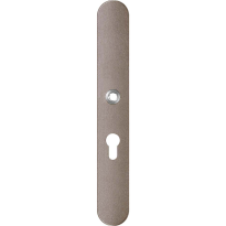 GPF1170.A3L langschild afgerond PC55 linksdraaiend Mocca blend