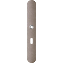 GPF1170.A3R langschild afgerond BB56 rechtsdraaiend Mocca blend