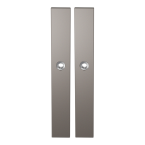 GPF1175.A3 langschild rechthoekig blind Mocca blend