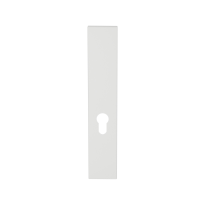 GPF1225.62L/R  langschild rechthoekig PC55 zonder krukgat links-/ rechtsdraaiend wit