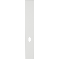 GPF1275.62L/R langschild XL rechthoekig BB56 zonder krukgat links-/ rechtsdraaiend wit