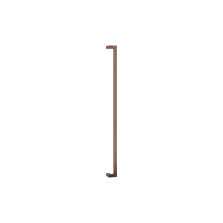 GPF14 deurgreep verkropt 30x30x1200mm hoogte 60mm Bronze blend