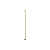 GPF14 deurgreep verkropt 30x30x1200mm hoogte 60mm Champagne blend