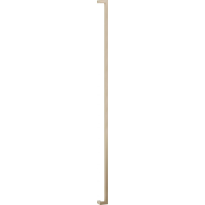 GPF14 deurgreep verkropt 30x30x2000mm hoogte 60mm Champagne blend