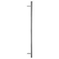 GPF15 deurgreep T-model 32x450mm voetje 22mm RVS geborsteld