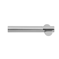 GPF2085.49/09L RVS gepolijst/ geborsteld Toka duo gatdeel links