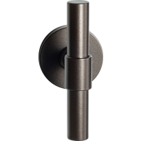 GPF3046.A1-05L Dark blend kruiskruk Hipi Deux op ronde rozet, linkswijzend