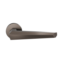 GPF3112.A1-00 Rua deurkruk op ronde rozet Dark blend, 50x8mm