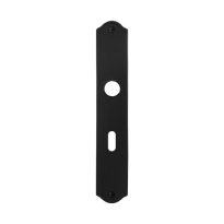 GPF6100.22L/R schild BB56 links-/ rechtsdraaiend smeedijzer zwart