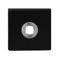 GPF8100.02R rozet 50x50x8mm zwart rechtsdraaiend