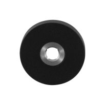 GPF8100.05R rozet 50x6mm zwart rechtsdraaiend