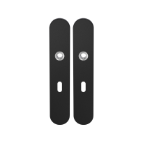 GPF8100.20 langschild afgerond BB56 zwart