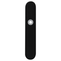 GPF8100.20L langschild afgerond PC55 linksdraaiend zwart