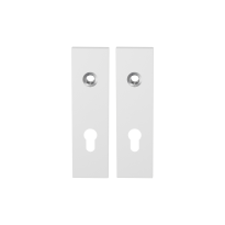 GPF8100.55 kortschild rechthoekig PC72 wit