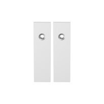 GPF8100.55 kortschild rechthoekig wit