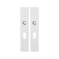 GPF8100.65 langschild rechthoekig PC55 wit