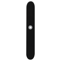 GPF8100.70R langschild XL afgerond PC72 rechtsdraaiend zwart