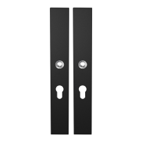 GPF8100.75 langschild XL rechthoekig PC55 zwart