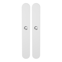 GPF8100.80 langschild XL afgerond blind wit