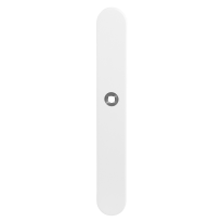 GPF8100.80L langschild XL afgerond linksdraaiend wit