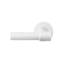 GPF8236.62-00L/R wit deurkruk Hipi Deux+ op ronde rozet, links-/ rechtswijzend