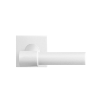 GPF8236.62-02R wit deurkruk Hipi Deux+ op vierkante rozet, rechtswijzend