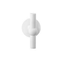 GPF8242.62-00L/R wit kruiskruk Hipi op ronde rozet, links-/ rechtswijzend