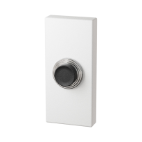 GPF8826.41 deurbel rechthoekig 70x32x10mm wit