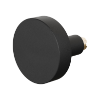 GPF8855.61 zwart excentrische knop 60x16mm t.b.v. veiligheidsschilden vast