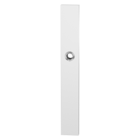 GPF8876.62/blind veiligheidsbinnenschild blind wit 