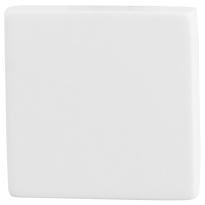 GPF8900.42 blinde rozet 50x50x8mm wit