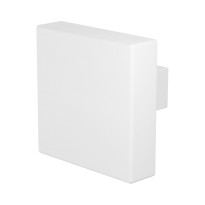 GPF8950.62 Wit vierkante knop 60x60x16mm