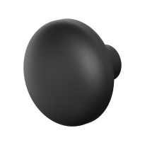 GPF8957.61 Paddenstoel knop zwart 65mm