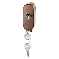 GPF9250.A2 draaikiepmechanisme afsluitbaar stift binnenzijde 65mm