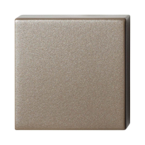 GPF9388.A3 Mocca blend vierkante veiligheidsbuitenrozet blind
