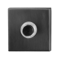 GPF9826.02P1 deurbel vierkant 50x50x8 mm PVD antraciet
