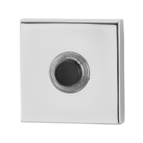 GPF9826.42 deurbel vierkant 50x50x8 mm RVS gepolijst