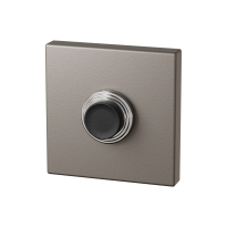 GPF9826.A3.1102 vierkante voordeurbel 50x50x8 mm Mocca blend