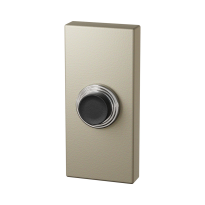 GPF9826.A4.1101 rechthoekige deurbel 70x32x10 mm Champagne blend