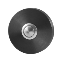GPF9827.09P1 deur bel rond 50x8 mm PVD antraciet