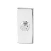 GPF9827.41 deur bel rechthoekig 70x32x10 mm RVS gepolijst