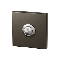GPF9827.A1.1102 deurbel vierkant 50x50x8 mm Dark blend