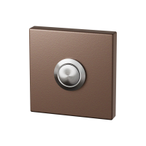 GPF9827.A2.1102 deurbel vierkant 50x50x8 mm Bronze blend