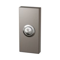 GPF9827.A3.1101 deurbel rechthoekig 70x32x10 mm Mocca blend